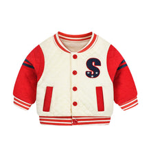 Load image into Gallery viewer, Baby Toddler Fashion Thicken Baseball Uniform
