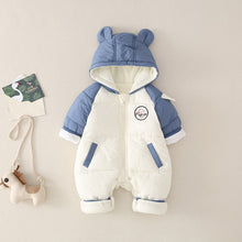 Load image into Gallery viewer, Baby Winter Thicken Warm Romper

