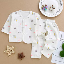 Load image into Gallery viewer, Newborn Baby Two-piece Cartoon Pattern Suit Button Top
