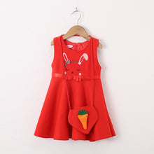 Load image into Gallery viewer, Toddler Girl One-piece Woollen Dress
