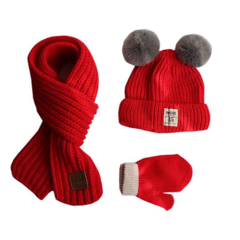 Toddler Hat Scarf Glove Suit