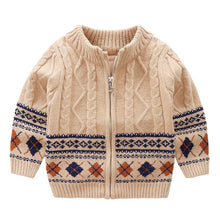 Load image into Gallery viewer, Toddler Kids Knitted Cardigan Sweater
