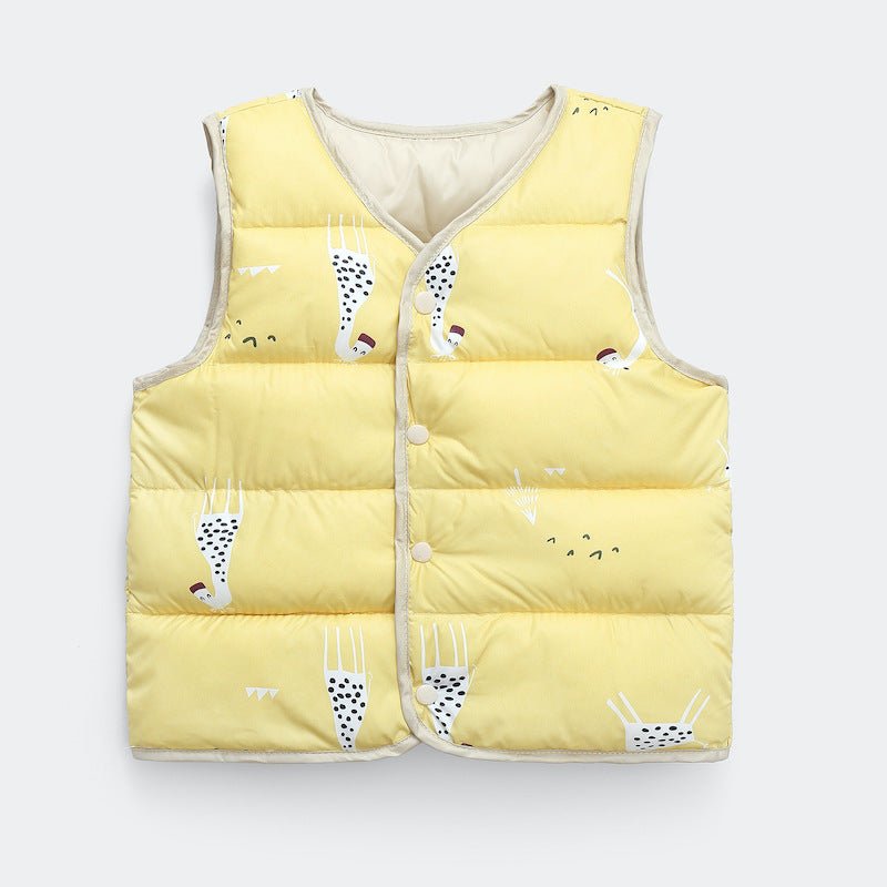 Toddler Pure Cotton Sleeveless Vest